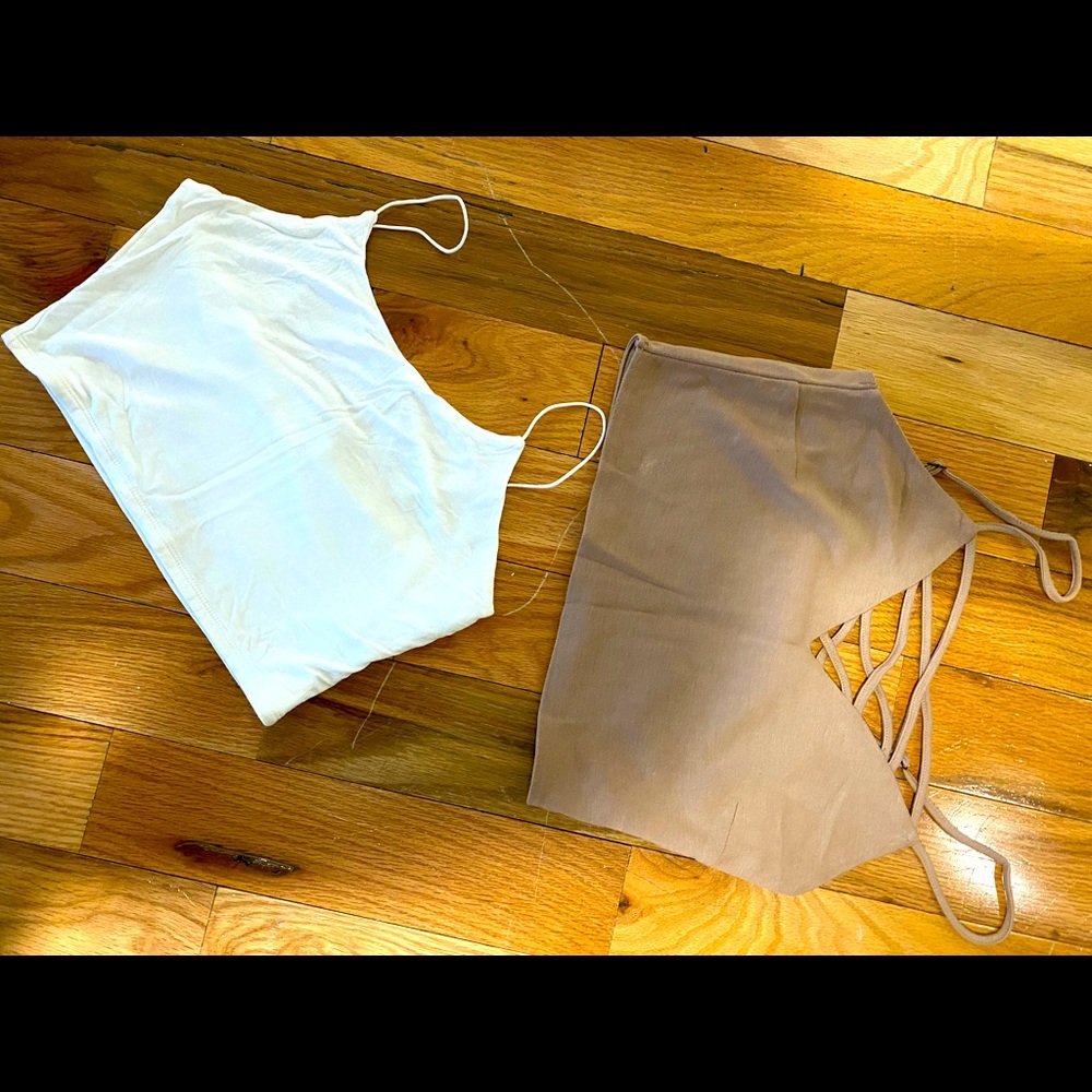 Two M crop tops